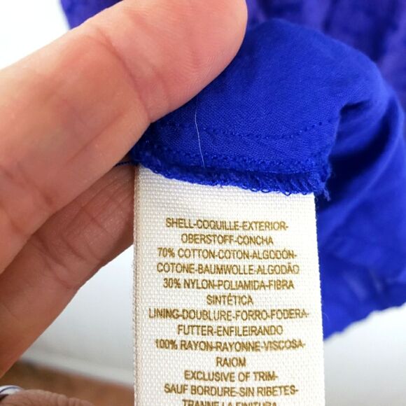 Women's Free People Purple Lace Like Mini Zip Up Dress Size 02/XS - Picture 10 of 11